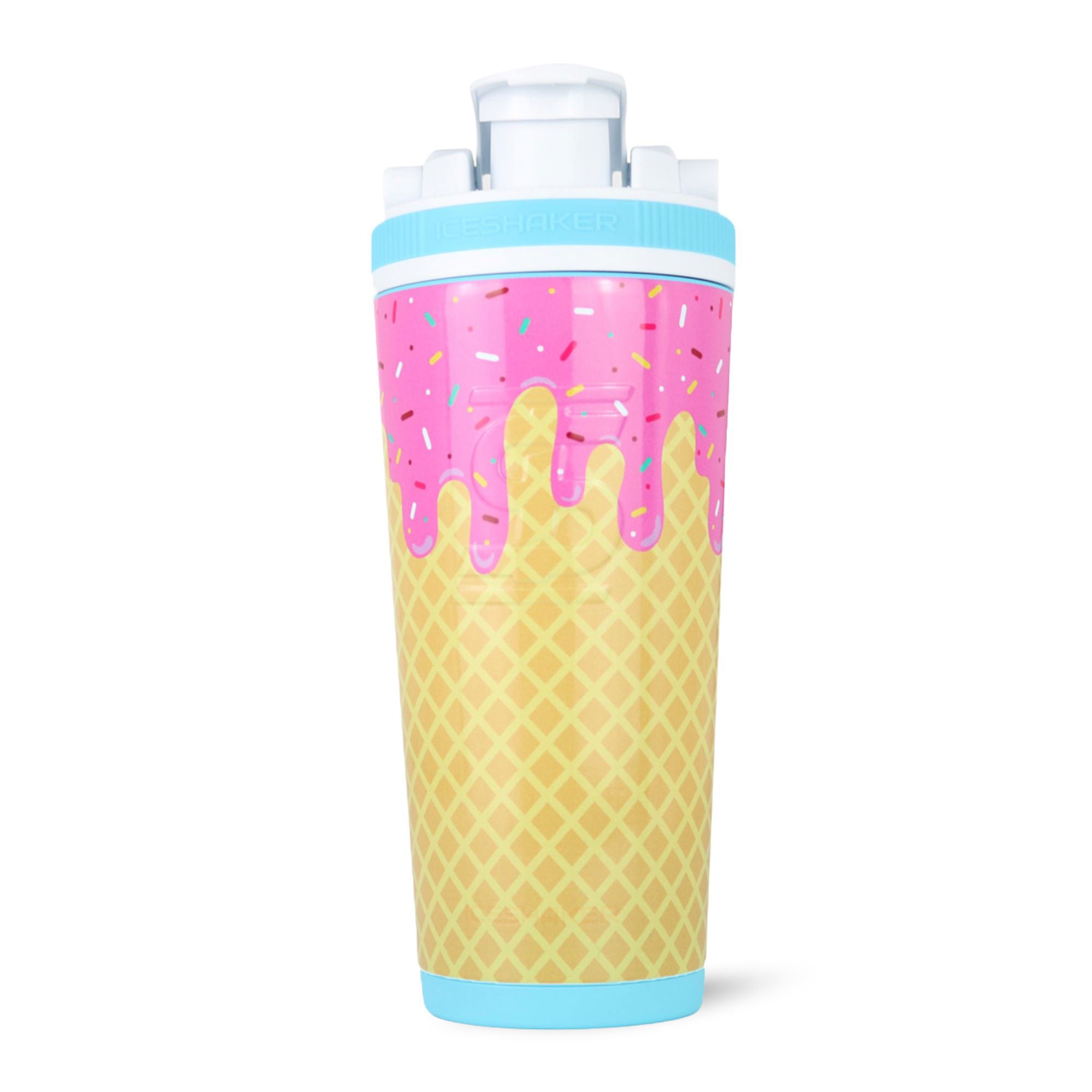 4D Series 26oz Ice Shaker Bottle - Leak Proof Protein Shaker with OG Drip Design - Perfect for Gym, Workouts & Post-Training Recovery