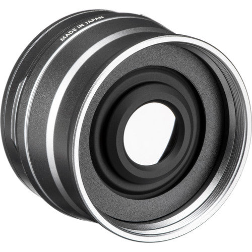 Fujifilm WCL-X100II Wide Conversion Lens (Silver) - Compatible with Fujifilm X100 Series Cameras - Perfect for Travel, Landscape & Street Photography