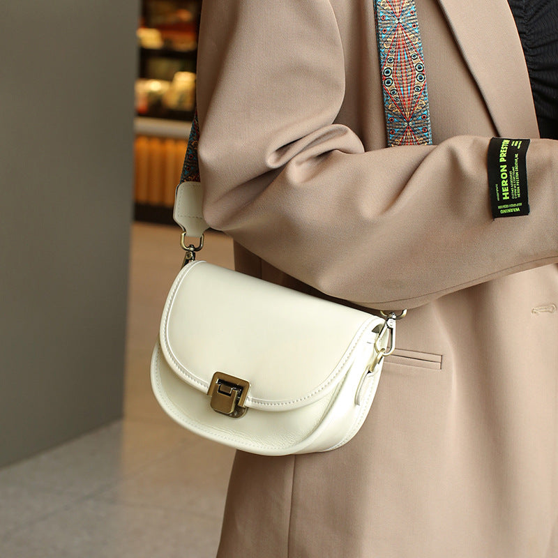 Elegant Flap Saddle Bag for Women - Stylish Crossbody Purse with Adjustable Strap | Perfect for Work, Travel & Everyday Use