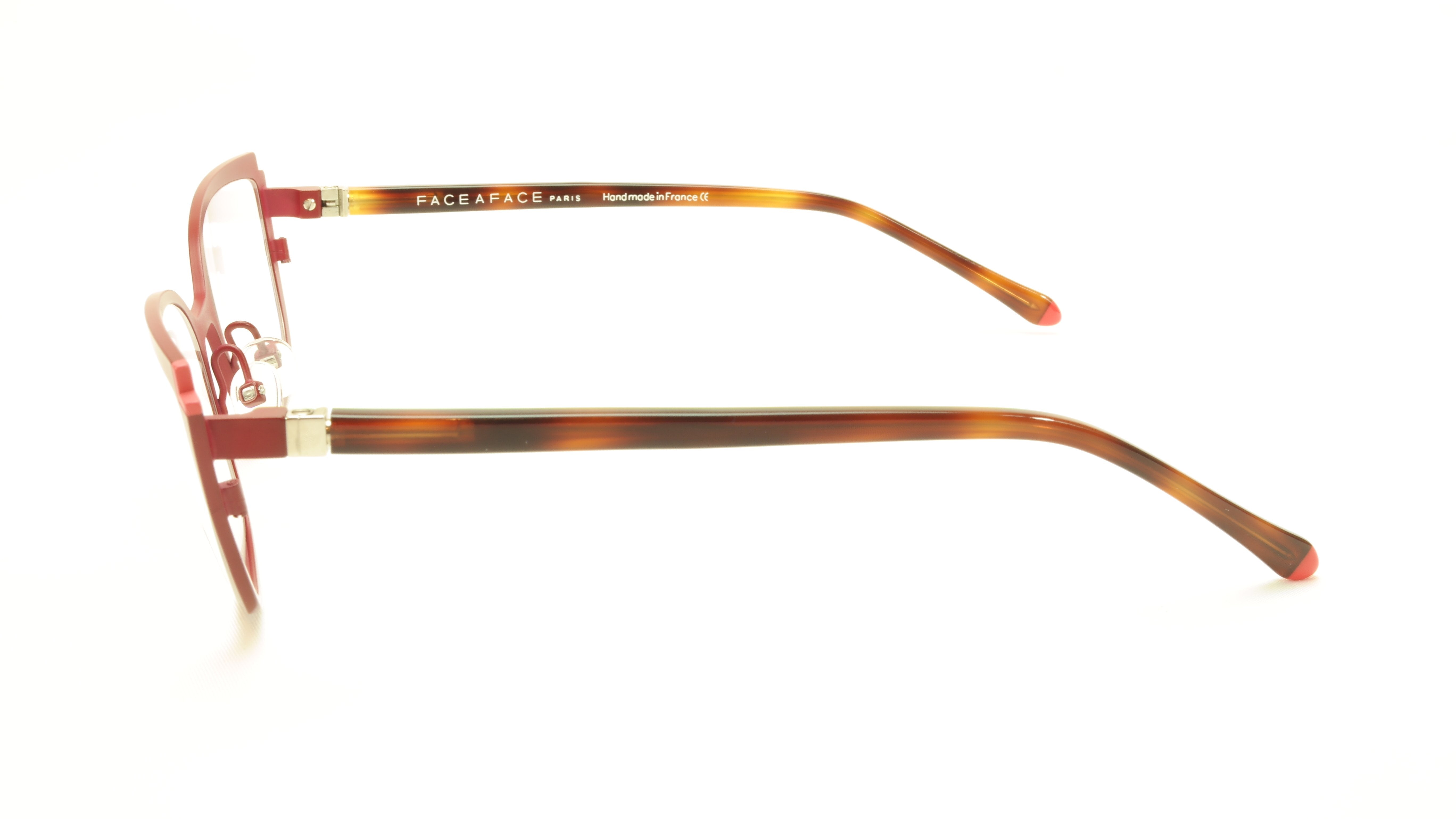 Face A Face Books 1 Collection 9641 Eyeglasses - French-Made Acetate Frames (53-19-135) | Premium Reading Glasses for Women & Men | Perfect for Office, Reading & Fashion Accessories