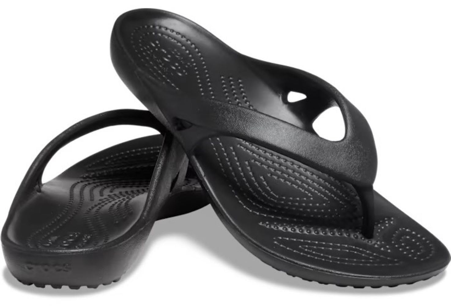 Crocs Women's Kadee II Flip W Clog - Comfortable Slip-On Sandals for Women, Beach, Pool & Casual Wear | Lightweight & Waterproof Summer Shoes