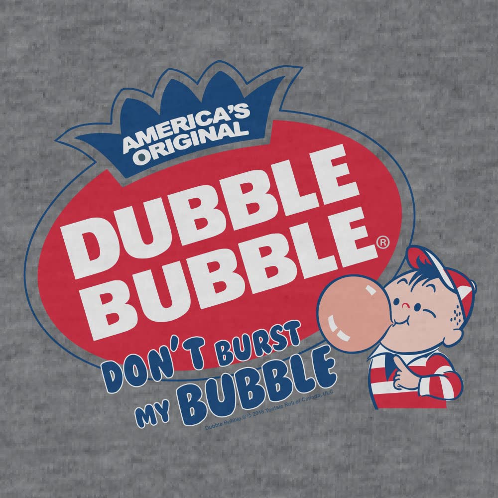 Tee Luv Men's Retro Dubble Bubble Candy Graphic T-Shirt - Vintage Bubble Gum Print Casual Shirt for Men - Perfect for Parties, Retro Themed Events & Everyday Wear