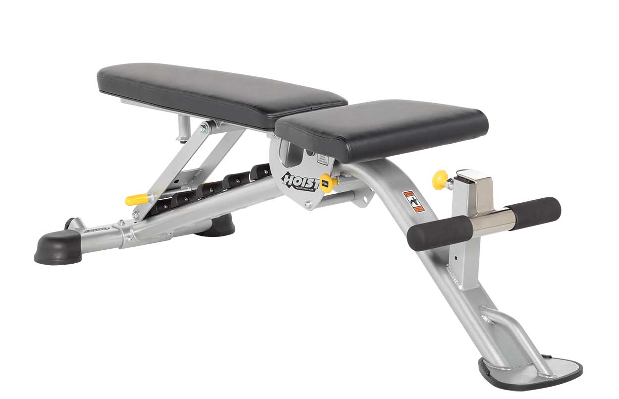 Hoist HF 5167 7-Position Adjustable FID Weight Bench for Home Gym - Perfect for Strength Training, Full-Body Workouts & Muscle Building