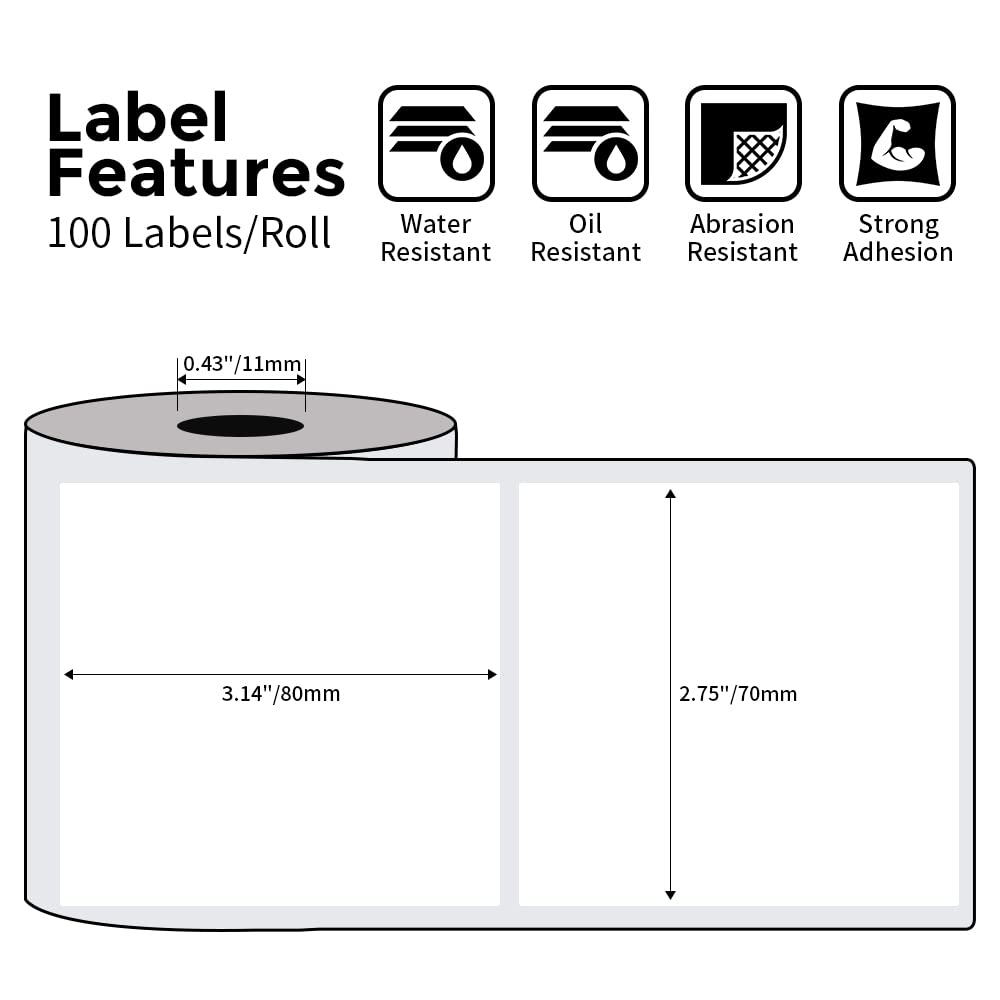 Phomemo M200/M220 Label Printer Compatible - 2.75