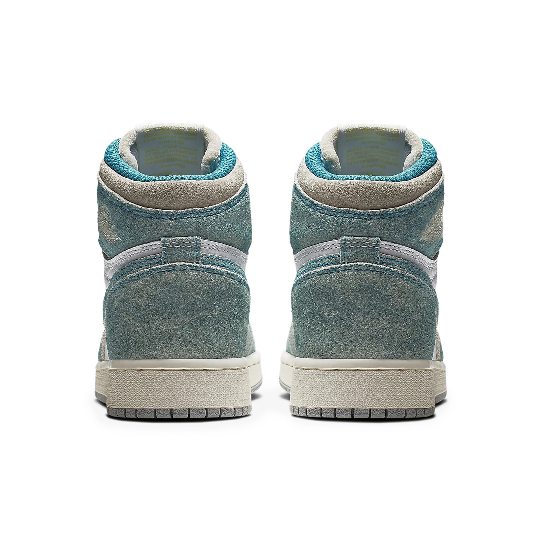 Air Jordan 1 Retro High OG Turbo Green Sneakers for Girls - Classic Basketball Shoes for Casual Wear & Street Style Fashion