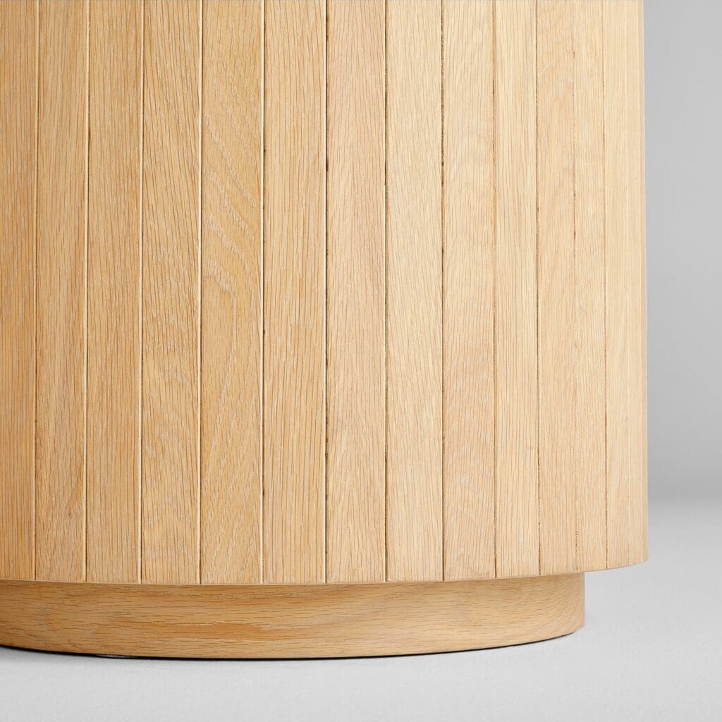 Cyan Design 11575 Lamu Side Table - Natural Wood Accent Table for Living Room, Bedroom, or Patio Decor
