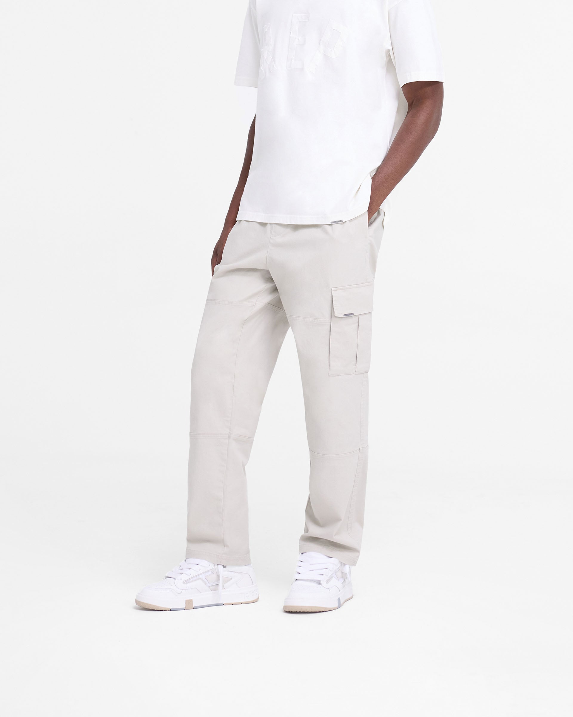 Men's Cargo Pants - Stone Color | Durable Work Pants for Outdoor Activities, Hiking & Casual Wear