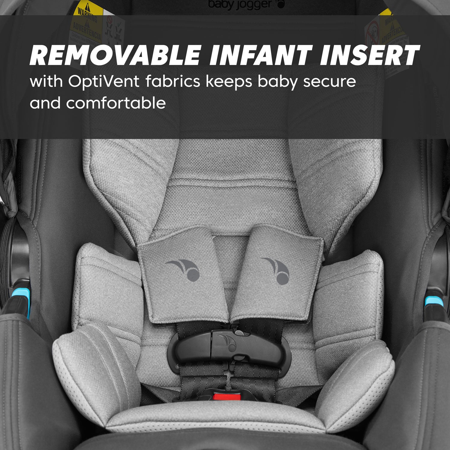 Baby Jogger City GO 2 Infant Car Seat - Lightweight & Safe for Newborns to 35 lbs | Easy Installation & Comfortable for Travel | Perfect for Stroller Compatibility & Daily Errands