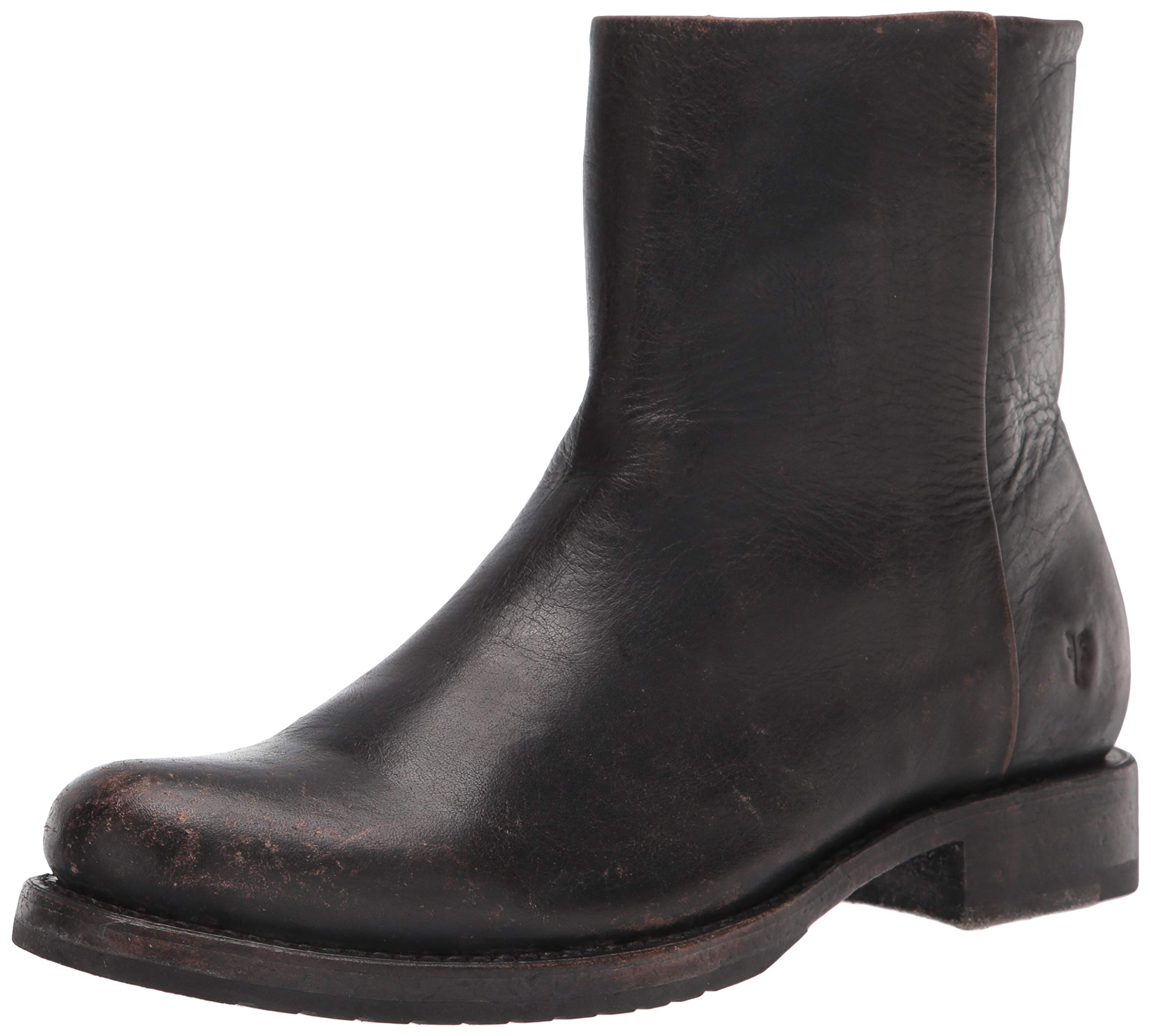 Frye Women's Veronica Inside Zip Booties - Premium Leather Ankle Boots with Leather Lining, Goodyear Welt Construction & Rubber Sole (6
