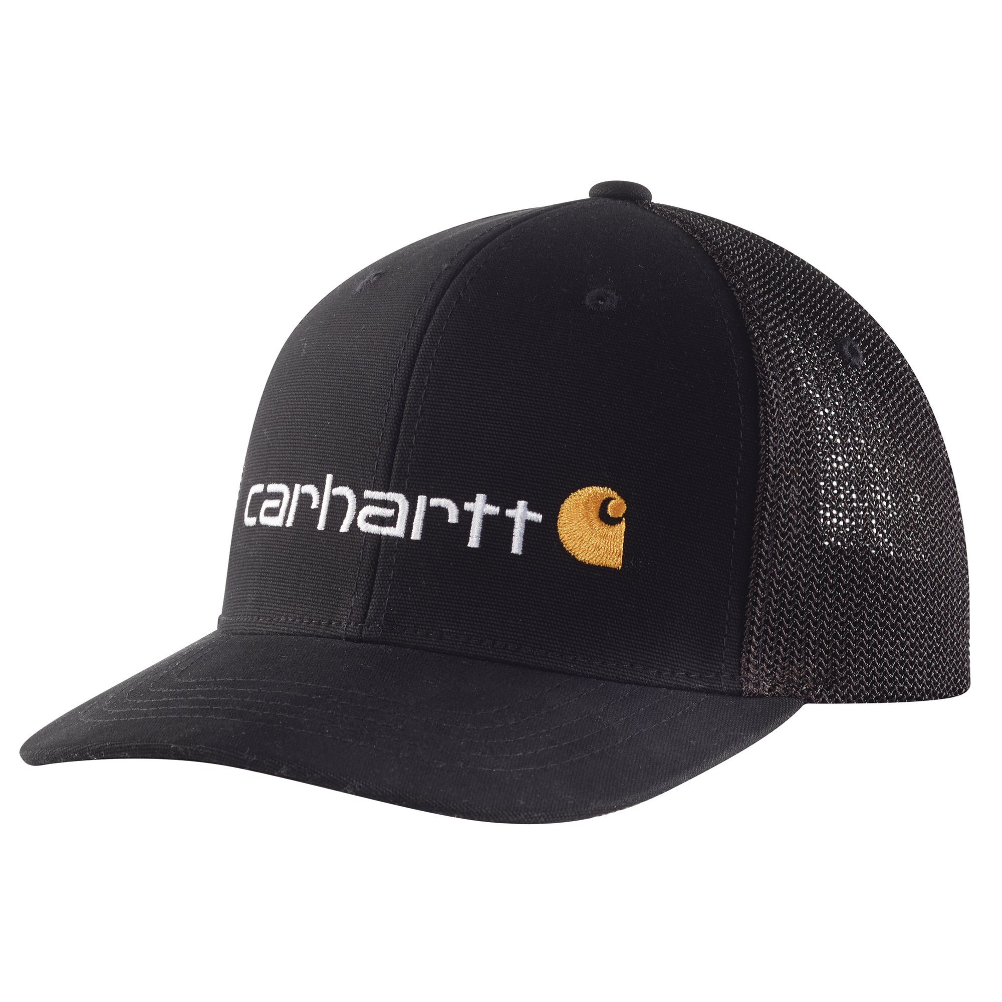 Carhartt Women's Canvas Mesh Back Cap - Breathable & Durable Adjustable Baseball Hat for Outdoor Work, Hiking & Casual Wear