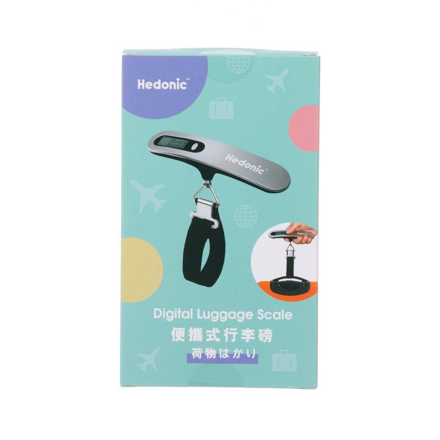 HEDONIC Digital Luggage Scale - Portable Electronic Scale for Travel, Purple - Perfect for Airports, Hotels, and Suitcase Weight Measurement