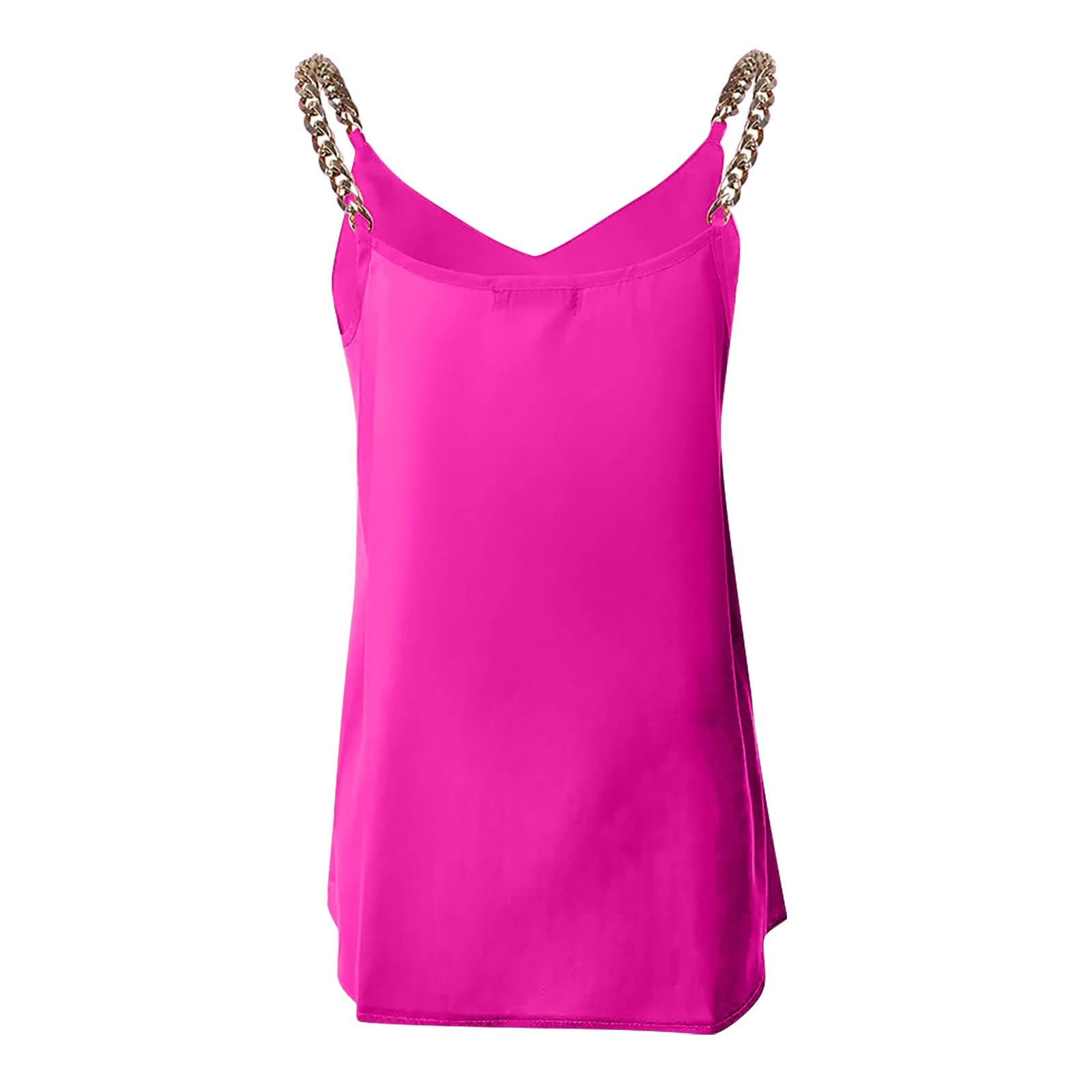 Women's V Neck Tank Tops - Loose Fit Sleeveless Flowy Workout & Running Tops - Solid Color Casual & Athletic Wear for Gym, Yoga, and Summer Outfits