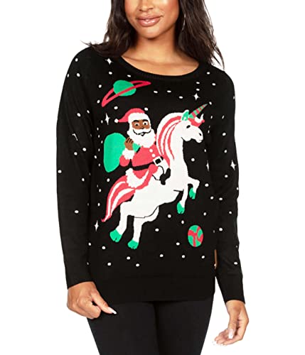 Santa Unicorn (Black) Style B