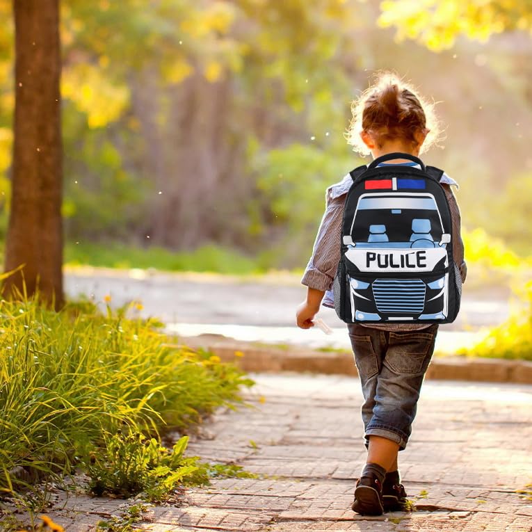 Police Car Backpack 17