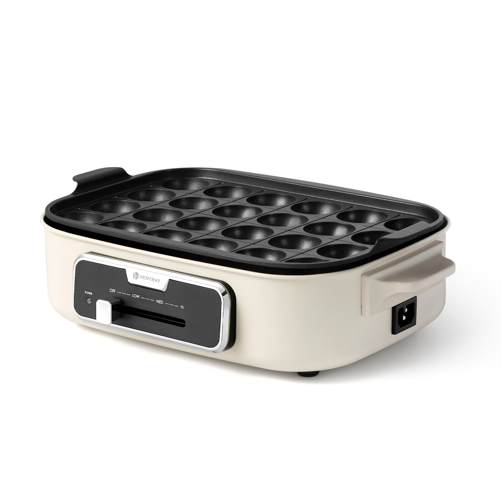 EL GRILL Electric Indoor Grill Set with 5 Nonstick Pans - Perfect for Healthy Cooking, Grilling Steaks, Burgers & Vegetables at Home or Office