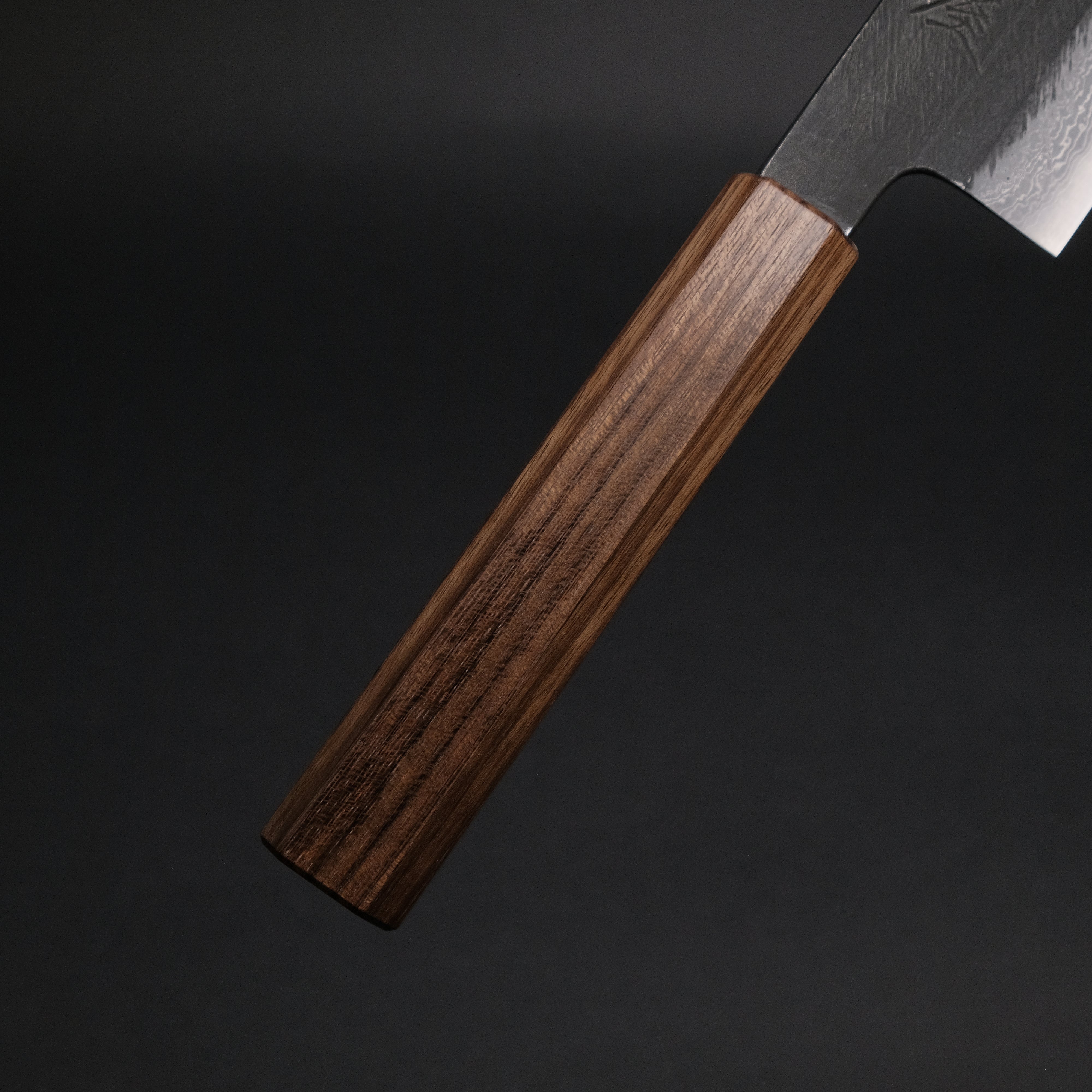 Premium Ajikataya White #2 Matsuba Damascus Hakata 180mm Sushi Knife with Obankole Handle (#26) - Perfect for Sushi Chefs & Japanese Cuisine Lovers