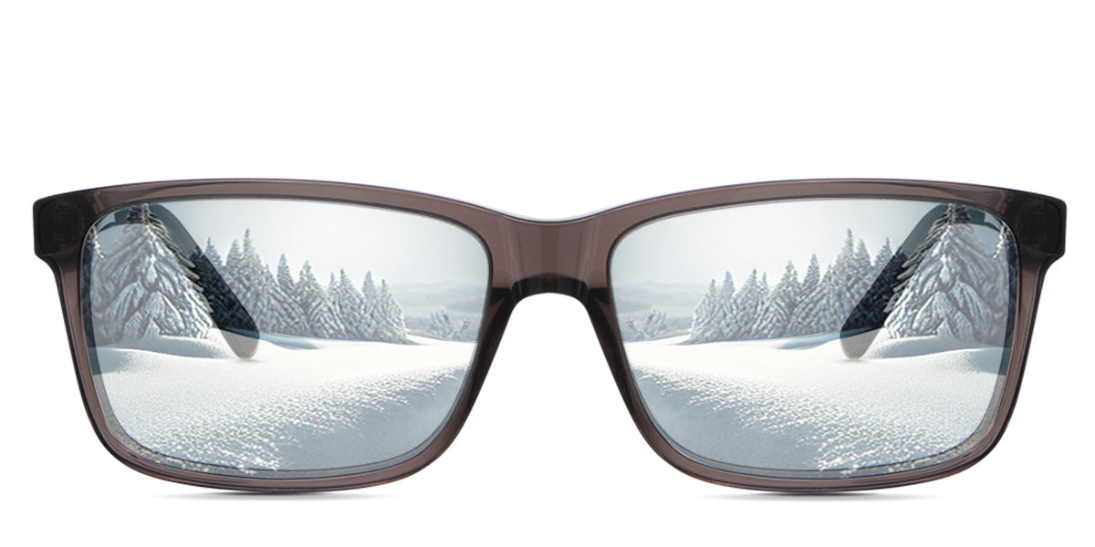 Iniko Men's Prescription Tinted Sunglasses - UV Protection, Polarized Lenses for Driving, Fishing & Outdoor Activities