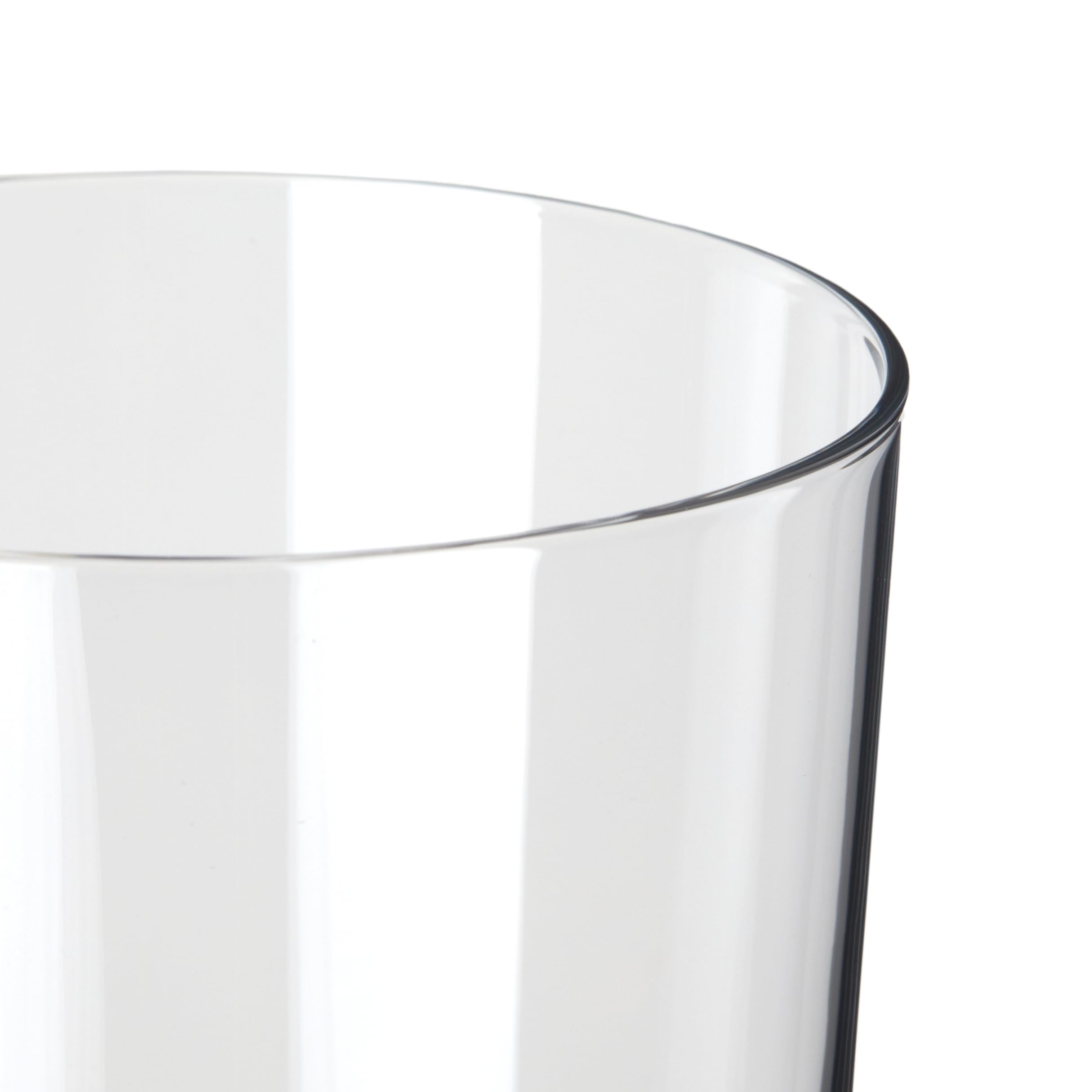Amazon Basics Admiral Cooler Borosilicate Glass Cup - 14.7 oz Microwave-Safe Commercial-Grade Clear Drinking Glasses (24-Pack) - Perfect for Restaurants, Cafes, Offices and Home Use