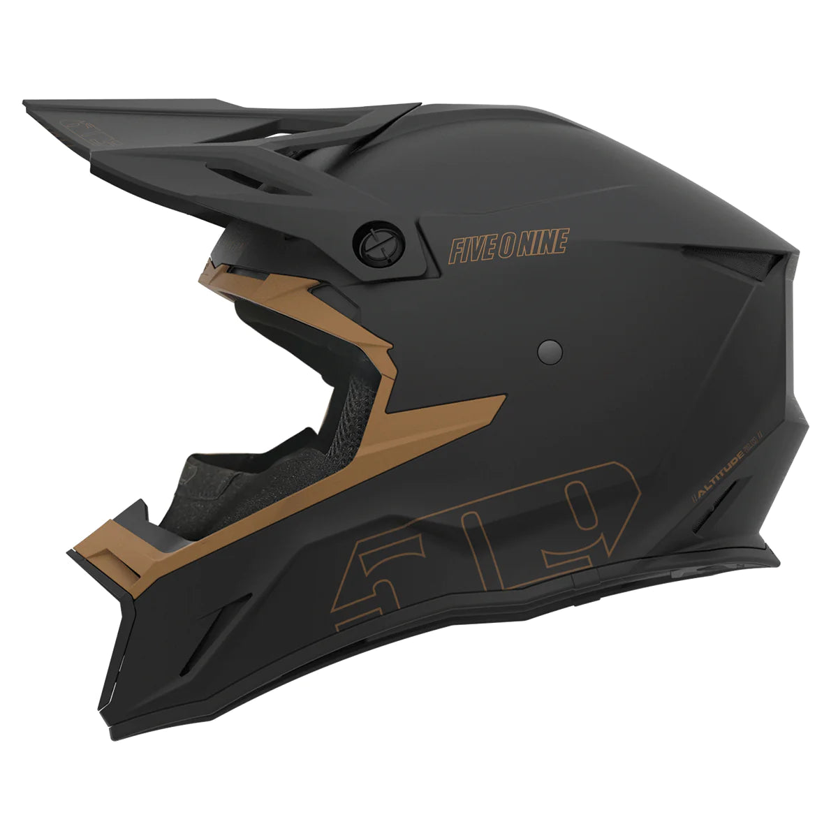 509 Altitude 2.0 Motorcycle Helmet - Lightweight DOT Certified Full Face Helmet for Street Biking & Commuting - Comfortable & Aerodynamic Design for Long Rides
