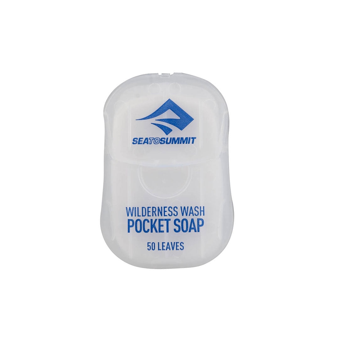 Sea to Summit Wilderness Wash Biodegradable Soap Leaves - Eco-Friendly Camping, Hiking & Travel Hand Wash for Outdoor Adventures