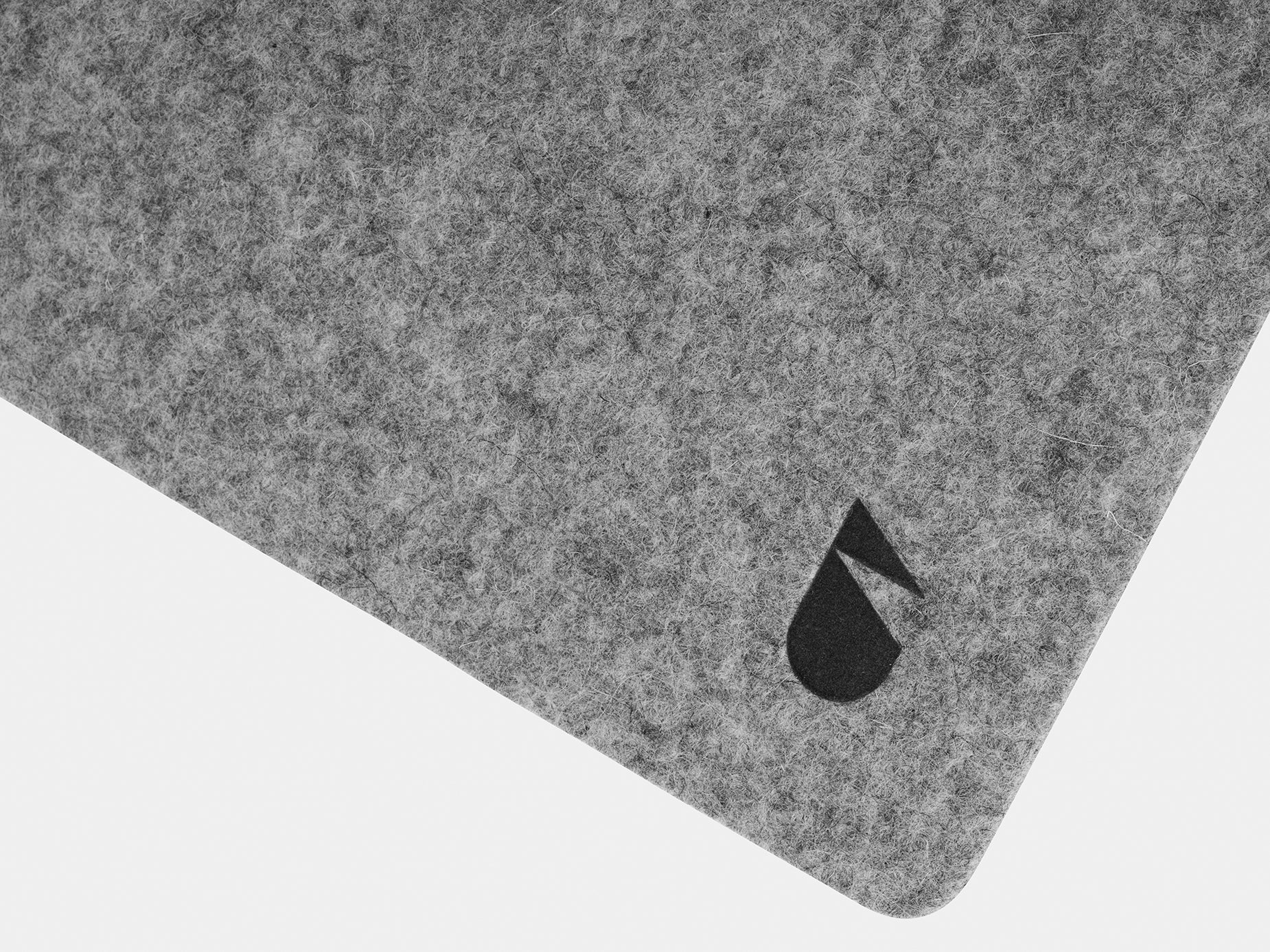 Premium Felt & Cork Mouse Pad - Ergonomic Desk Mat for Comfortable Work & Gaming - Non-Slip Surface for Office, Home & Computer Use