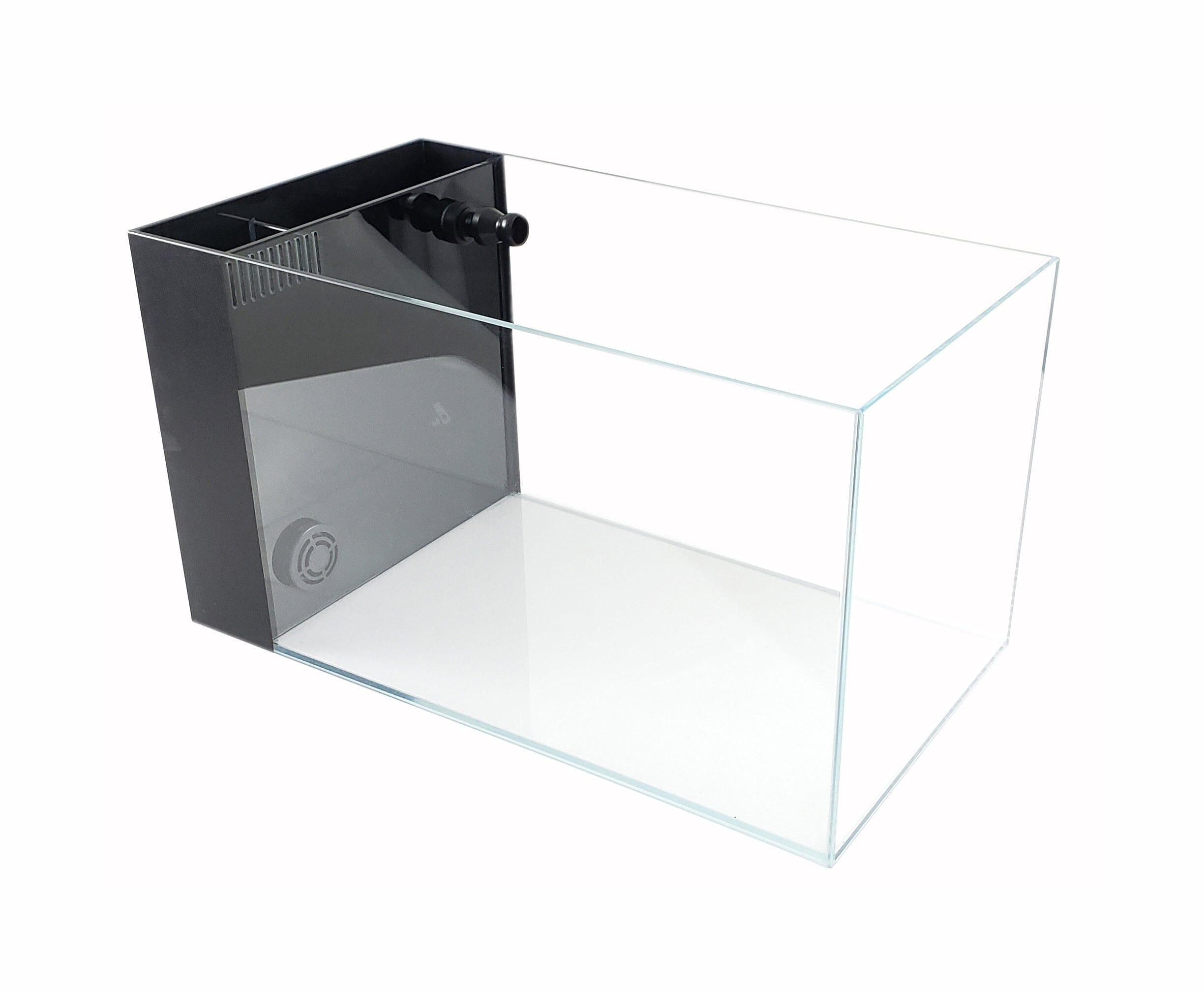 Lifegard Aquatics 7.43 Gallon CRYSTAL Low Iron Ultra Clear Glass Aquarium Tank - Perfect for Betta Fish, Shrimp, or Small Aquatic Plants | Home & Office Decor