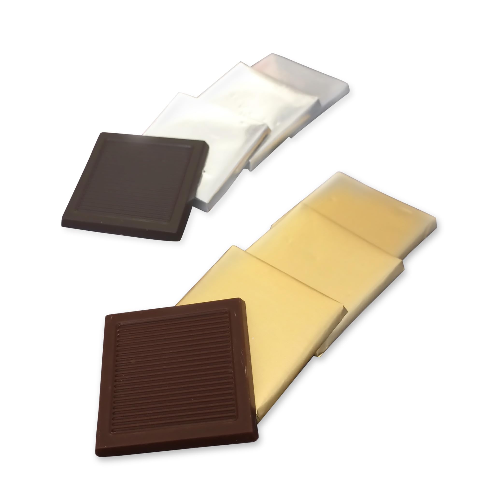 145-Piece Premium Milk Chocolate Bars with Gold Foil Wrapping - 1kg Luxury Neapolitan Chocolate Gift Box for Weddings, Baby Showers & Special Occasions - Perfect for Corporate Gifts, Anniversary Celebrations and Holiday Treats