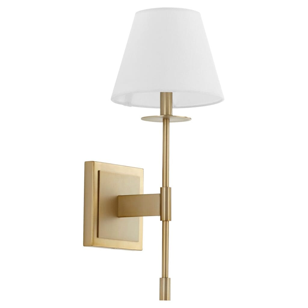 Cyan Design 11264 Kubel Wall Mount in Aged Brass - Vintage Style Brass Wall Sconce for Living Room, Bedroom & Hallway Lighting