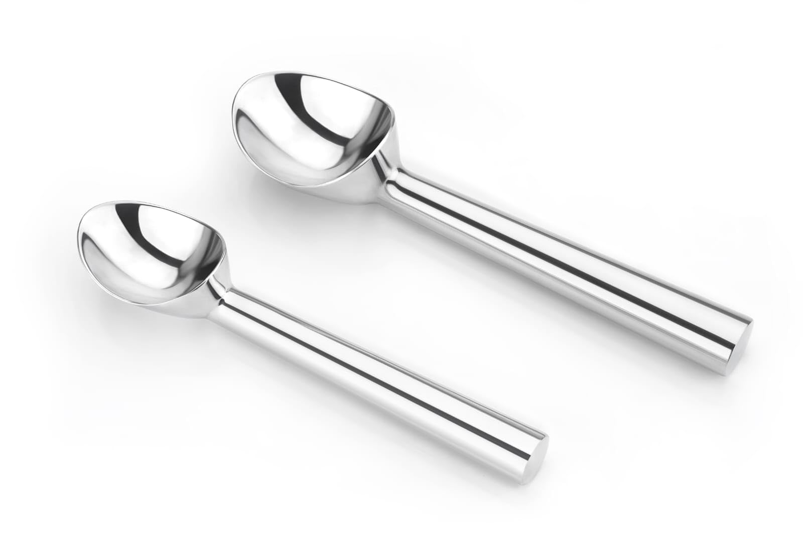 Premium Aluminum Ice Cream Scoop - Heavy Duty Small Ice Cream Serving Spoon for Easy Scooping - Perfect for Gelato, Sorbet, and Frozen Desserts at Home or Ice Cream Shops