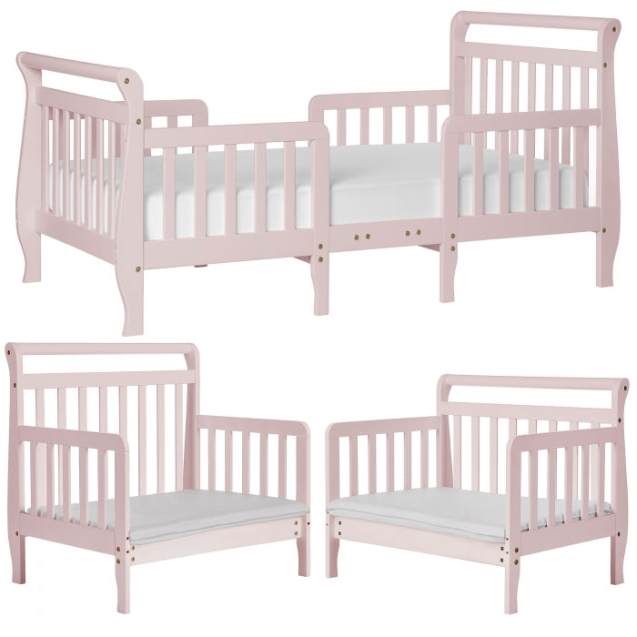 Dream On Me Emma 3-in-1 Convertible Toddler Bed - Transition from Crib to Twin Bed - Perfect for Growing Kids & Nursery Room Decor