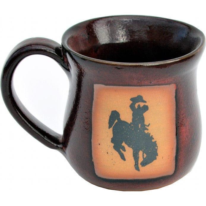 Bronc Western Dinnerware Set - Red Ceramic Plates & Bowls for Cowboy Themed Dining, BBQ, and Western Party Decor