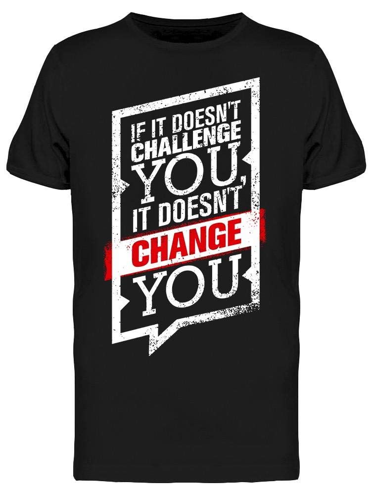 Smartprints Great Gym Quote T-Shirt for Men - Motivational Workout Tee for Fitness & Gym Enthusiasts