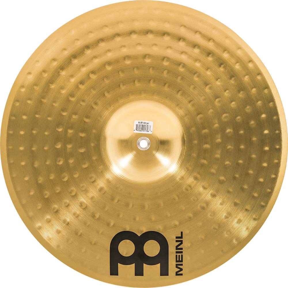 Meinl 18” Marching Cymbal Pair with Straps - Professional Brass Alloy Cymbals, Traditional Finish, Made in Germany - Perfect for Drummers, Bands & Marching Ensembles - 2-Year Warranty (MA-BR-18M)