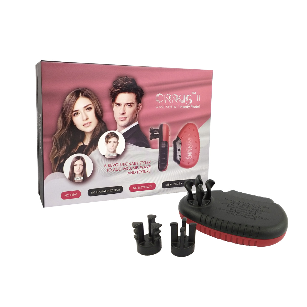 CIRRUS Solo Waver CS001 903 Hair Styler - Professional Hair Curling Iron for Beach Waves & Voluminous Hairstyles at Home or Salon