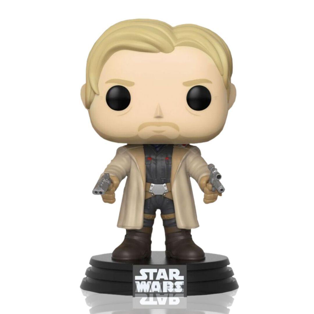 Funko Pop! Star Wars: Solo Tobias Beckett #250 - Collectible Vinyl Figure for Fans & Gift Idea - Perfect for Display, Decor, and Star Wars Collections
