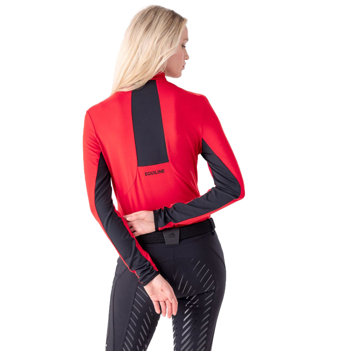 Equiline Women's Caffer Anti UV Second Skin - UPF 50+ Sun Protection, Lightweight & Breathable for Outdoor Activities, Running, Hiking & Beach Wear