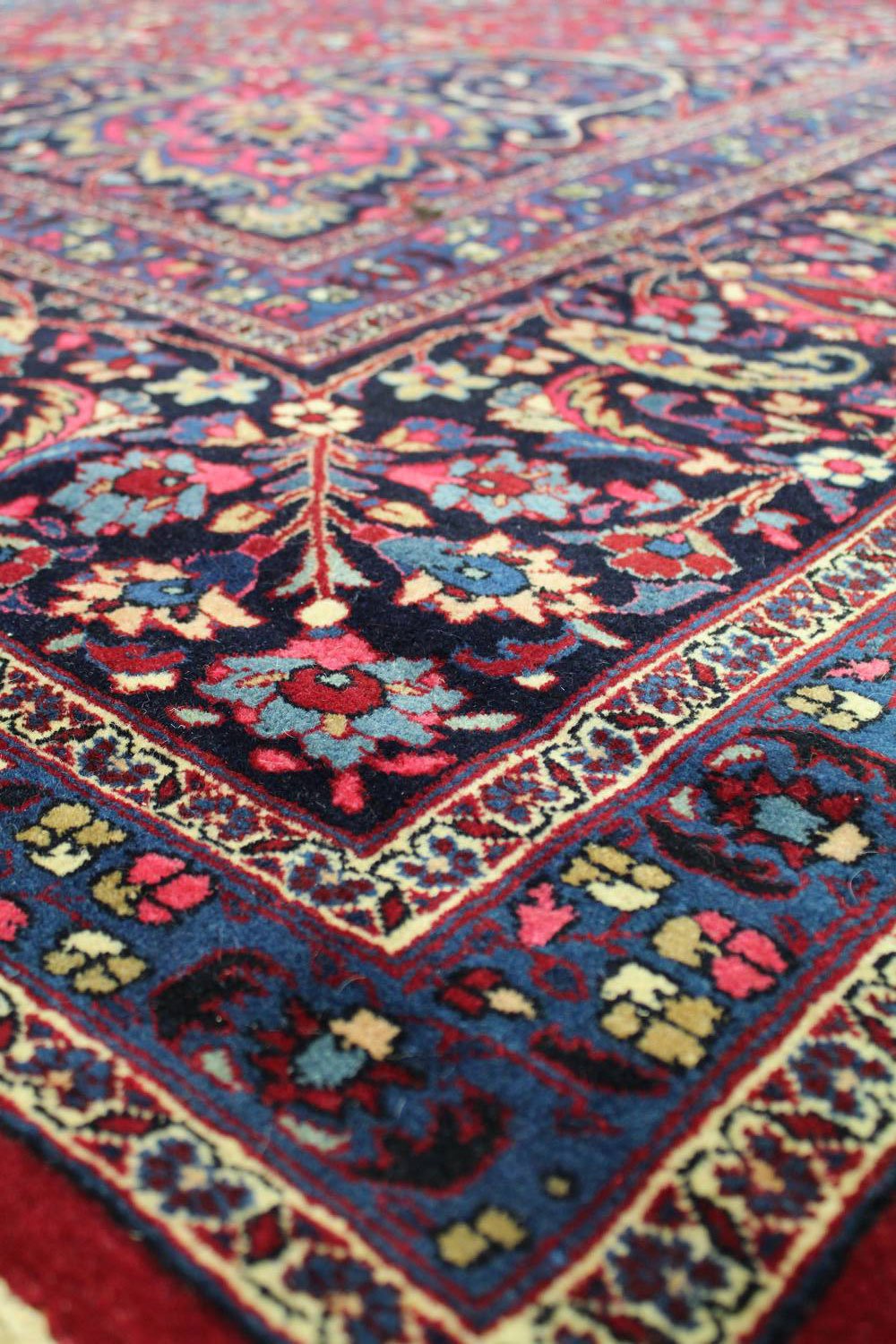 Antique Meshad Handwoven Traditional Persian Rug JF8246 - Perfect for Living Room, Bedroom & Home Decor