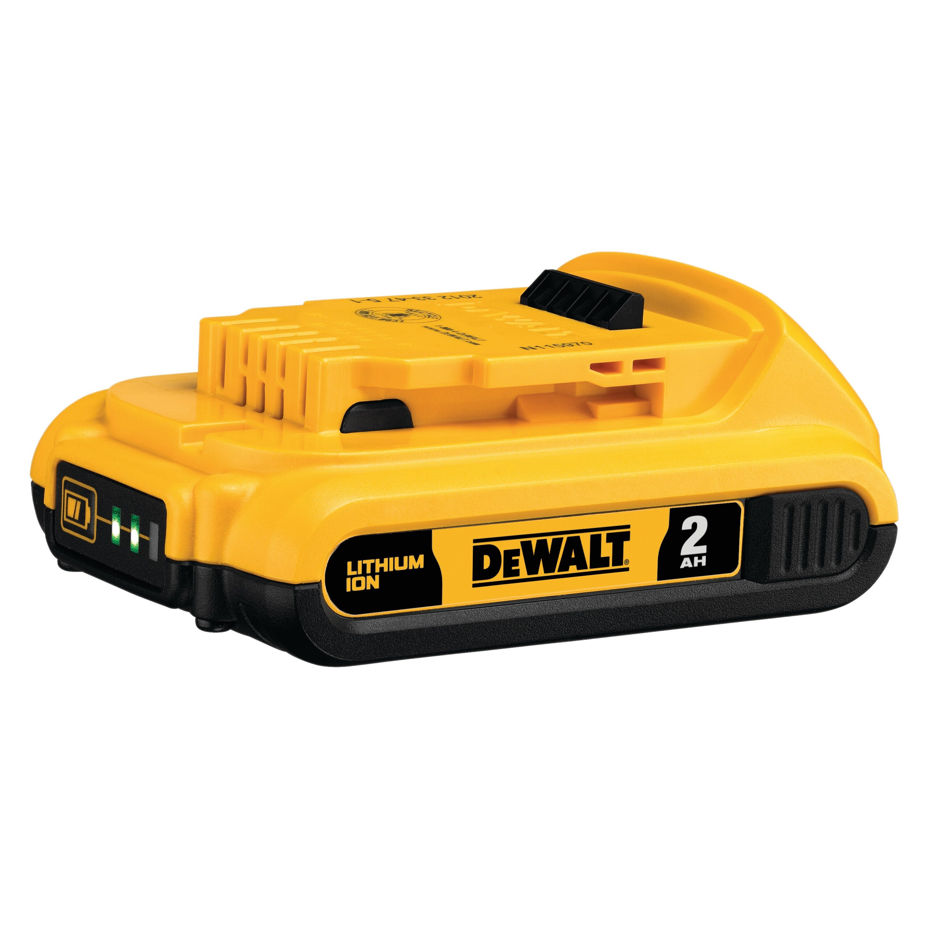 DEWALT 20V 2Ah Lithium-Ion Battery (DCB203) - Compatible with DEWALT 20V Max Tools - Perfect for Drills, Saws & Power Tools - Long-Lasting Power for DIY & Professional Projects