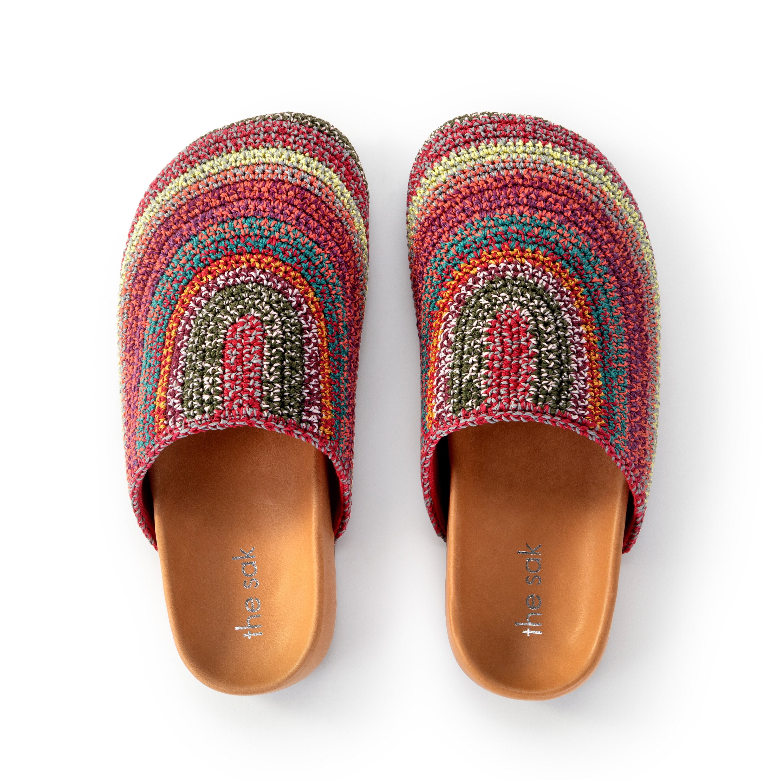 Bolinas Crochet Clogs for Women - Comfortable Handmade Summer Slide Sandals with Arch Support - Perfect for Beach, Pool, and Casual Outings