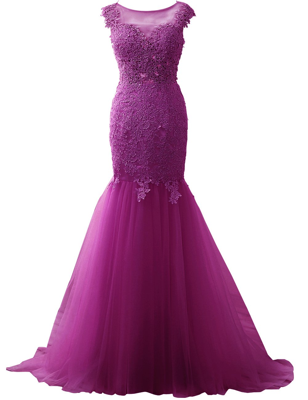 Elegant Lace Mermaid Prom Dresses for Women - Long Formal Evening Gowns for Homecoming, Wedding, Ball & Special Occasions