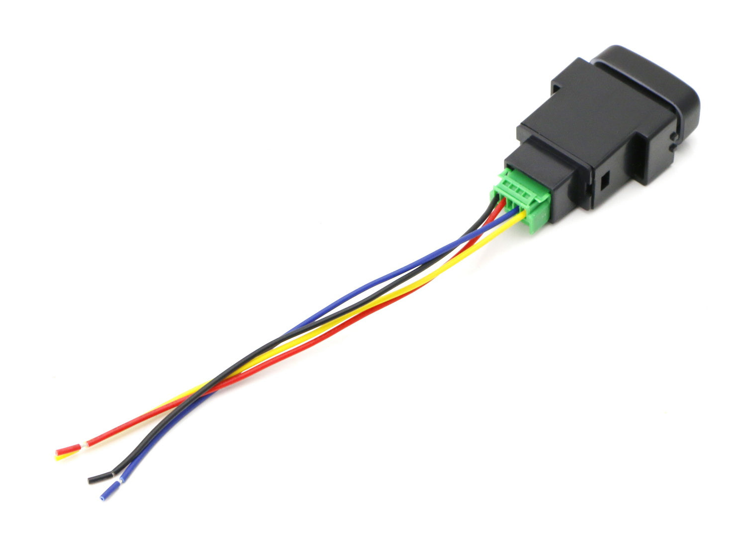 12V 4 Pole Push Button Switch with LED Indicator - Factory Style for Mitsubishi - Perfect for Automotive, Marine, and Industrial Control Panels