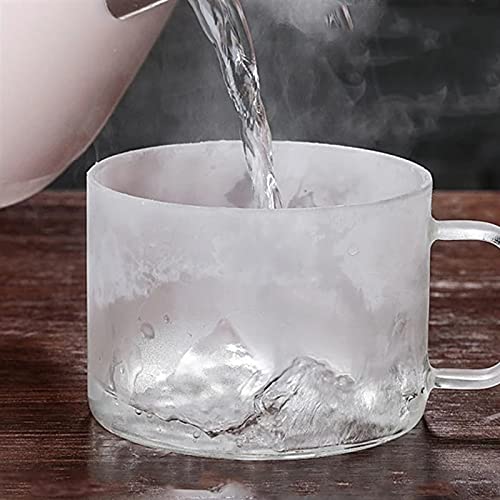 Multi-Functional Glass Cooking Pot for Open Fire & Stovetop - Healthy Stew Pot, Instant Noodle Bowl with Lid (13cm) - Perfect for Camping, Dorm Cooking & Healthy Meal Prep
