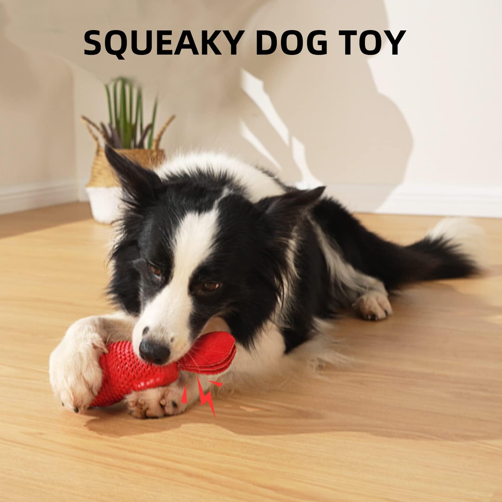 Durable Dog Chew Toys for Aggressive Chewers - Large Breed Tough Chew Toys for Medium Dogs - Indoor/Outdoor Play