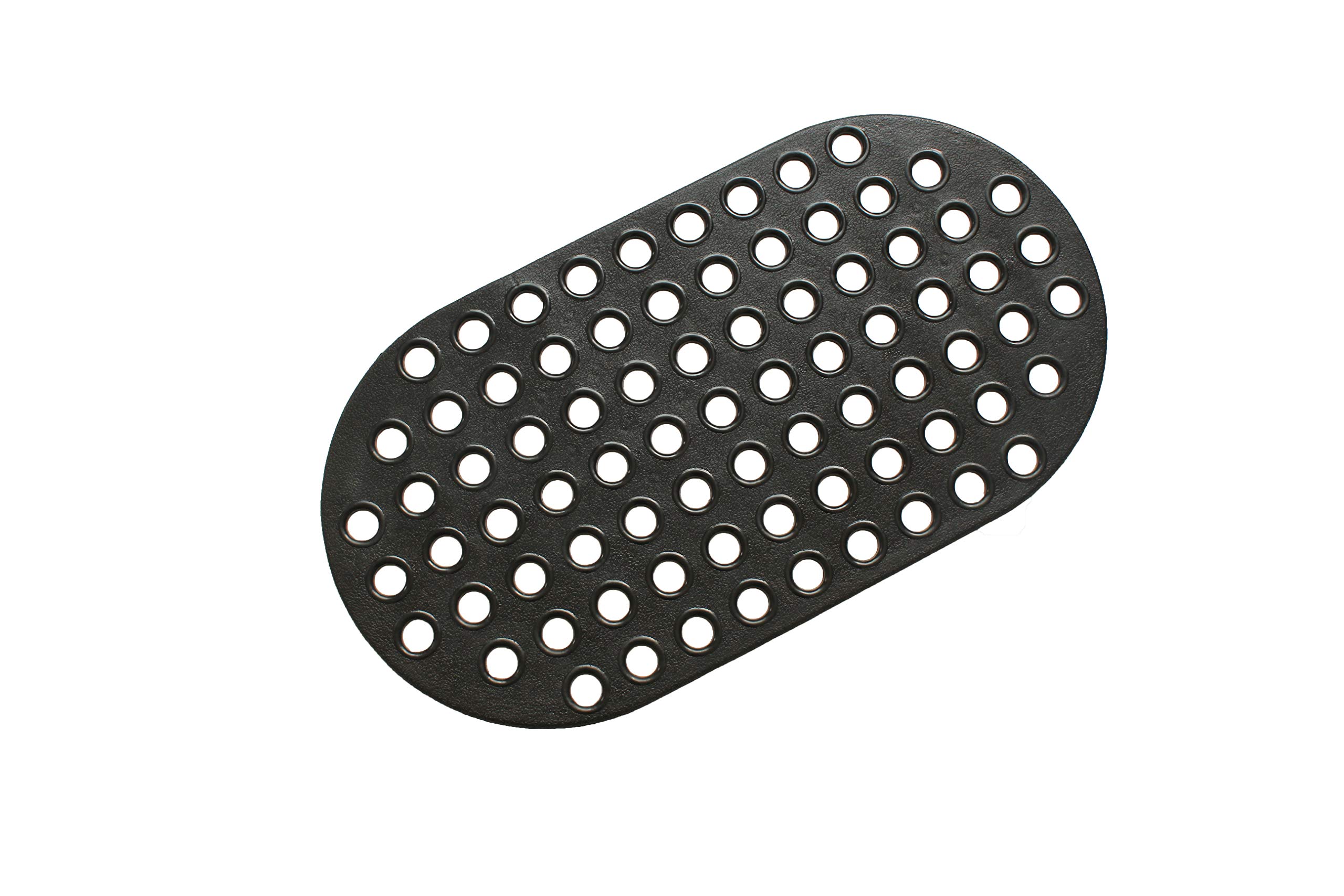 Non-Slip Shower Mat for Bathtub - 29 x 15 Inch Oval Bath Mat with Strong Suction Cups, Anti-Skid Bathroom Floor Mat for Elderly, Kids & Adults - Perfect for Wet Floors, Shower Safety & Bathtub Comfort