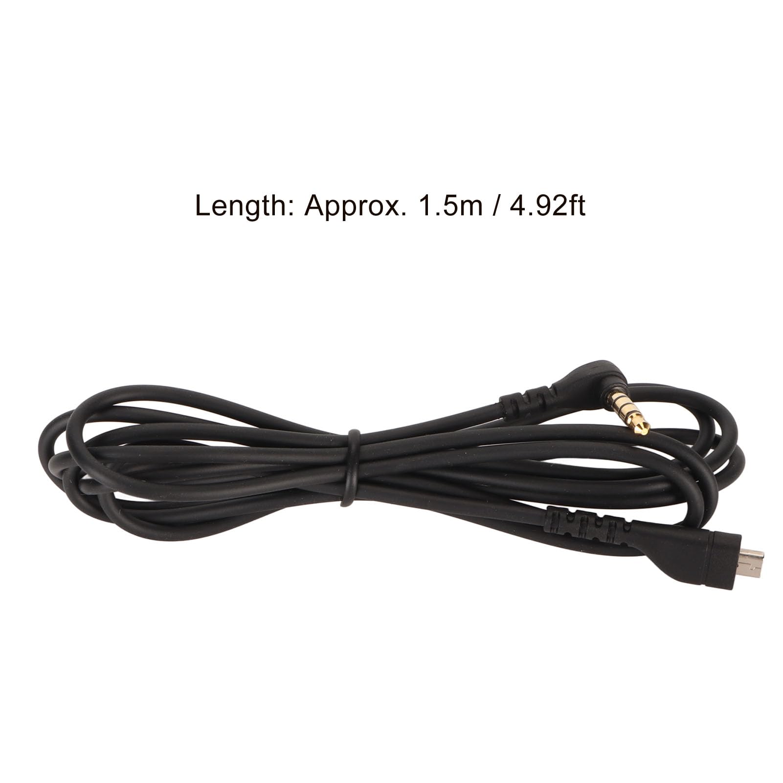 BONKZEBU Replacement Audio Cable for Gaming Headsets - Compatible with SteelSeries Arctis 3/5/7/Prime/Pro (L-Shaped Plug) - High-Quality Sound Cable for PC, PS4, PS5, Xbox & Mobile Gaming Accessories