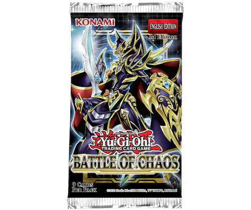 Yu-Gi-Oh! TCG Battle of Chaos Booster Pack (1st Edition) - Collectible Trading Card Game for Duels & Tournaments