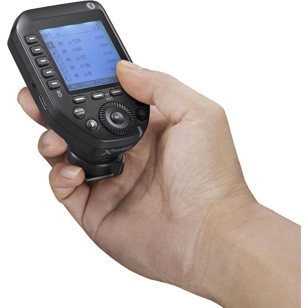 Godox XPro II TTL Wireless Flash Trigger for Nikon DSLR & Mirrorless Cameras - Perfect for Studio Photography, Wedding Shoots & Outdoor Flash Photography