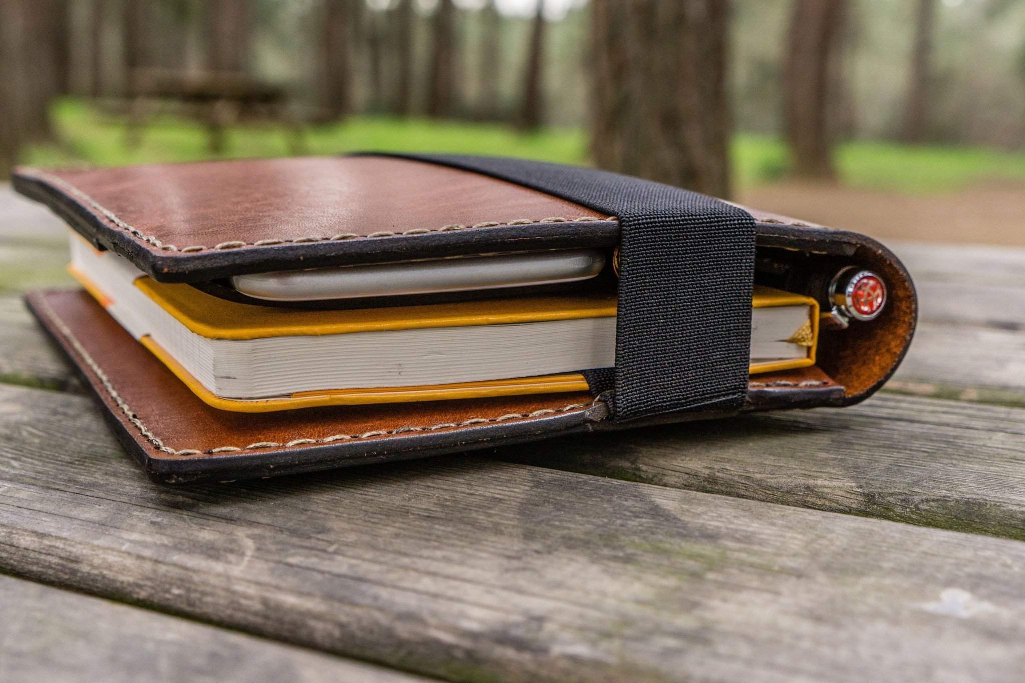 Premium Leather Leuchtturm1917 A5 Notebook Cover - Brown Bullet Journal Cover for Writing, Planning & Note Taking - Perfect for Work, School & Travel Organization