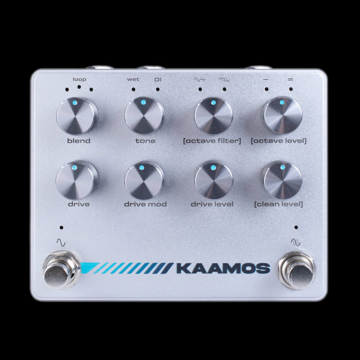 Darkglass Electronics Kaamos Octaver & Distortion Pedal - Guitar Effects Pedal for Bass & Electric Guitar - Perfect for Live Performances & Studio Recording