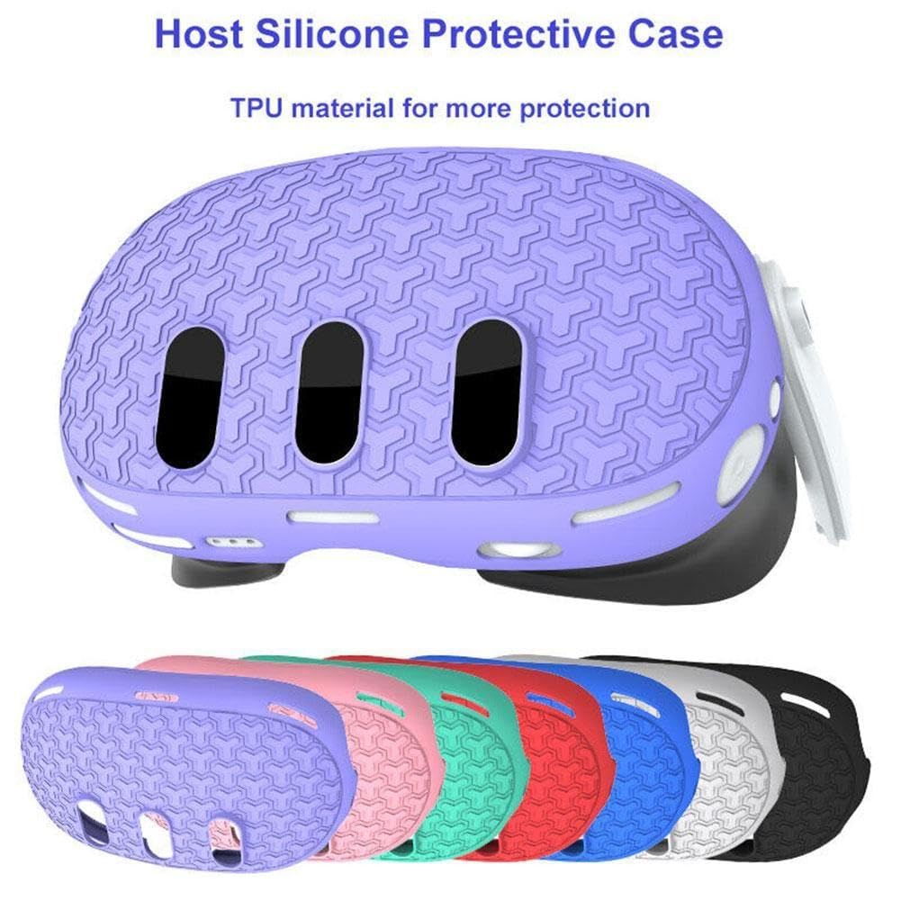 Premium Silicone Protective Case for Meta Quest 3 - Shockproof & Anti-Slip VR Headset Cover - Perfect for Gaming, Fitness & Virtual Reality Experiences